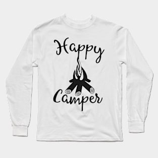 Happy Camper Long Sleeve T-Shirt